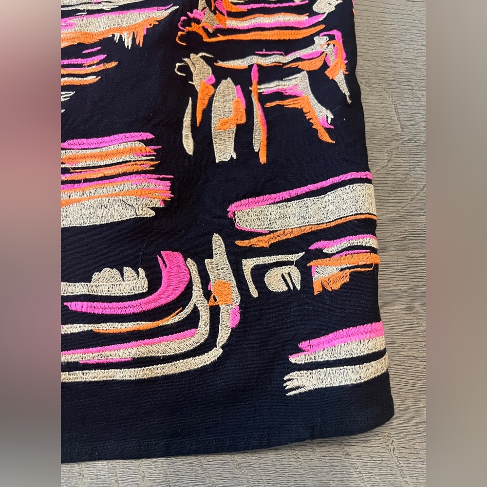 Thml Abstract Patterned Embroidered Sleeveless Dr… - image 3